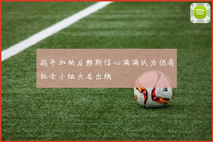 战平加纳后赖斯信心满满认为仍有机会小组头名出线